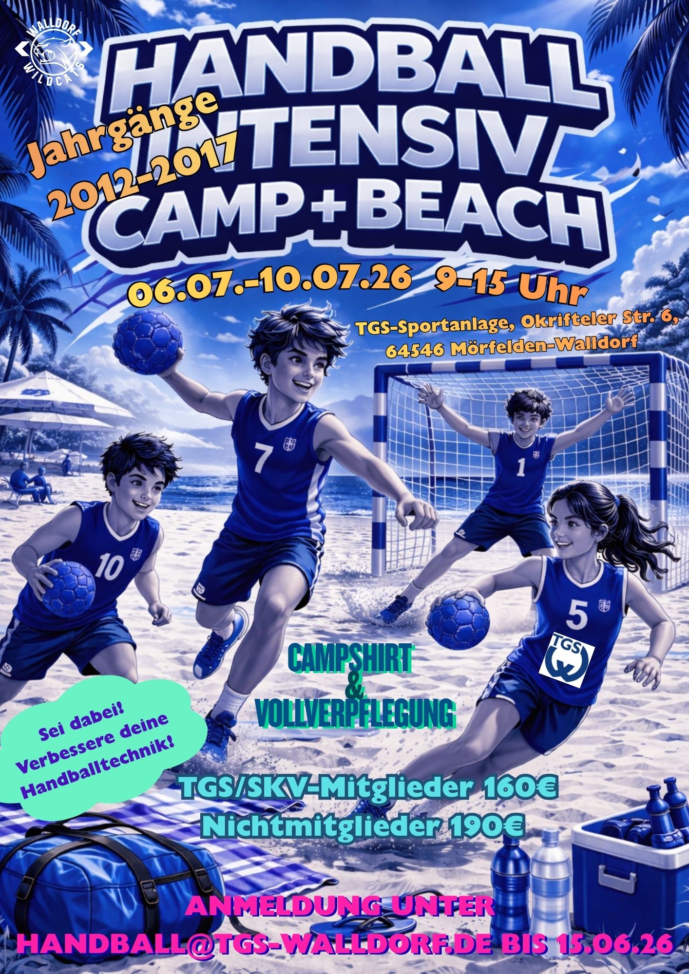 Handball Intensiv Camp+Beach 2026