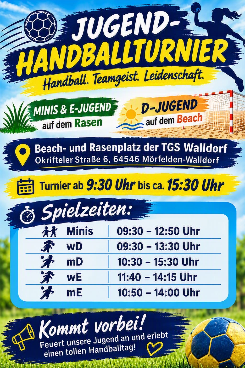 Jugendturnier am 15.08.2026